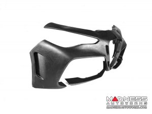 Alfa Romeo Giulia GTAm Style Front Bumper - Carbon Fiber - Without Parking Sensors